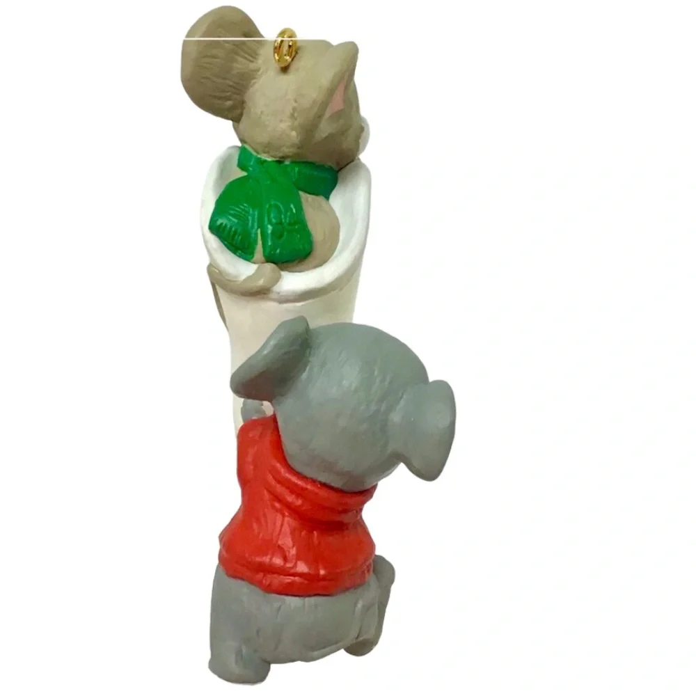 Hallmark 1994 “Friendly Push” Christmas Ornament